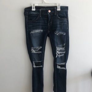American eagle ripped jeans